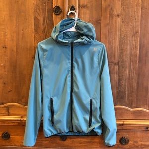 Reebok Hooded Sports Jacket Women’s Extra Small Teal